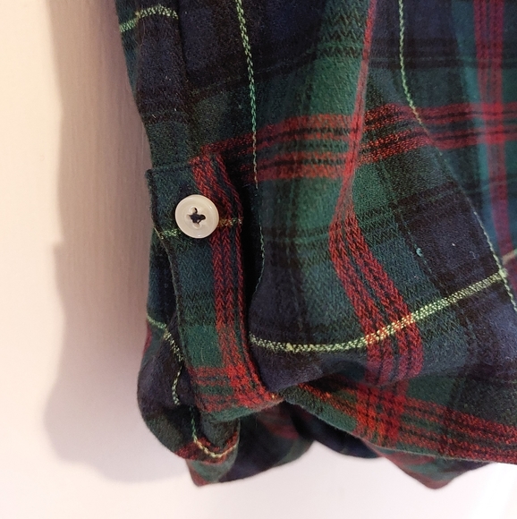 Adjustable Green and Blue Flannel - Picture 8 of 8